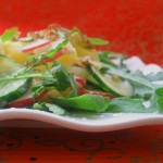 Хрустящий картофельный салат